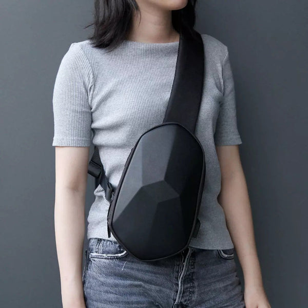 多機能USB充電クロスボディバッグ